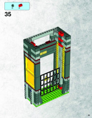 LEGO 5887 instructions page 35 – build guide