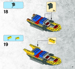 LEGO 5888 instructions page 19 – build guide