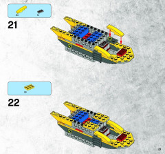 LEGO 5888 instructions page 21 – build guide