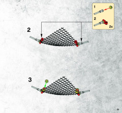 LEGO 5888 instructions page 61 – build guide