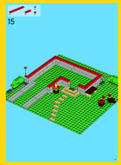 LEGO 5891 instructions page 17 – build guide