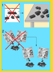LEGO 5891 instructions page 2 – build guide