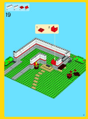 LEGO 5891 instructions page 21 – build guide