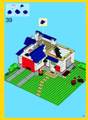 LEGO 5891 instructions page 43 – build guide