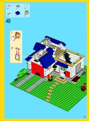 LEGO 5891 instructions page 45 – build guide