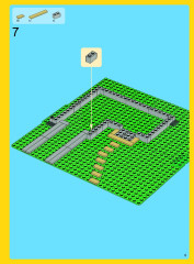 LEGO 5891 instructions page 9 – build guide