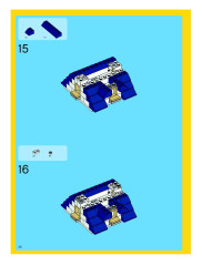 LEGO 5891 instructions page 36 – build guide