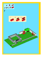 LEGO 5891 instructions page 8 – build guide