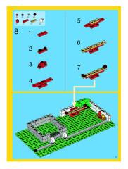 LEGO 5891 instructions page 9 – build guide