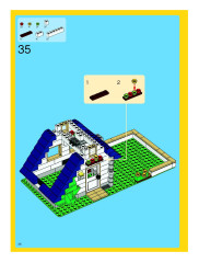 LEGO 5891 instructions page 36 – build guide