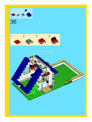 LEGO 5891 instructions page 37 – build guide