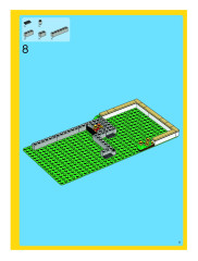 LEGO 5891 instructions page 9 – build guide