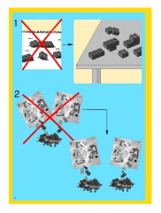 LEGO 5892 instructions page 4 – build guide