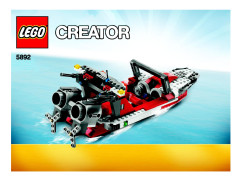 LEGO 5892 instructions page 1 – build guide