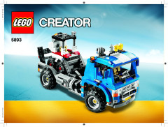 LEGO 5893 instructions page 1 – build guide