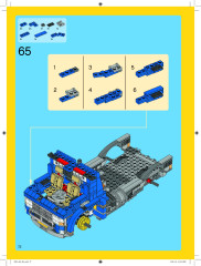 LEGO 5893 instructions page 72 – build guide