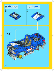LEGO 5893 instructions page 28 – build guide