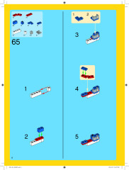 LEGO 5893 instructions page 6 – build guide
