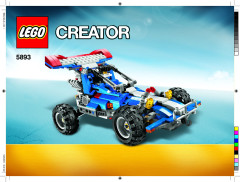 LEGO 5893 instructions page 1 – build guide