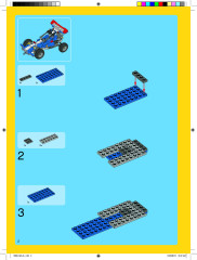 LEGO 5893 instructions page 2 – build guide