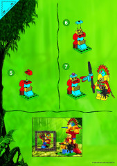 LEGO 5906 instructions page 2 – build guide