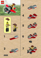 LEGO 5911 instructions page 1 – build guide