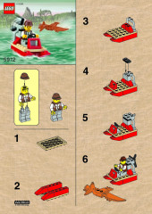 LEGO 5911 instructions page 2 – build guide