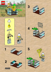 LEGO 5911 instructions page 4 – build guide