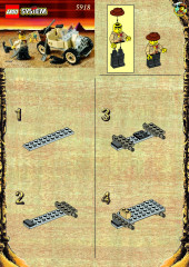 LEGO 5918 instructions page 1 – build guide