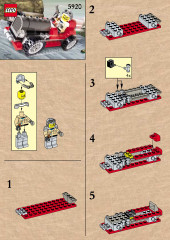 LEGO 5920 instructions page 1 – build guide
