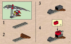 LEGO 5921 instructions page 3 – build guide