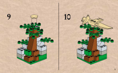 LEGO 5921 instructions page 9 – build guide