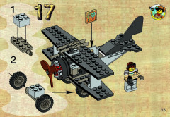 LEGO 5928 instructions page 15 – build guide