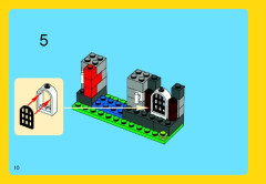 LEGO 5929 instructions page 10 – build guide