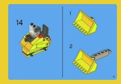 LEGO 5930 instructions page 9 – build guide