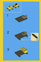 LEGO 5933 instructions page 3 – build guide