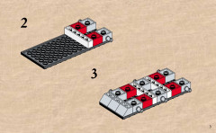 LEGO 5934 instructions page 3 – build guide