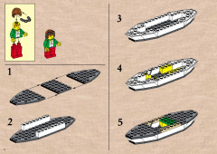 LEGO 5935 instructions page 2 – build guide