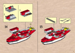 LEGO 5935 instructions page 5 – build guide