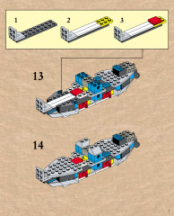 LEGO 5955 instructions page 7 – build guide