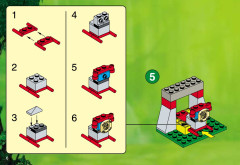 LEGO 5956 instructions page 6 – build guide