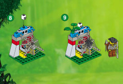 LEGO 5956 instructions page 8 – build guide