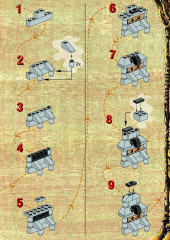 LEGO 5958 instructions page 11 – build guide