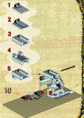 LEGO 5958 instructions page 13 – build guide