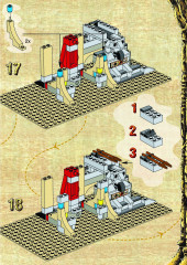 LEGO 5958 instructions page 17 – build guide