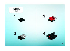 LEGO 5969 instructions page 9 – build guide