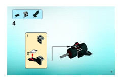 LEGO 5970 instructions page 15 – build guide