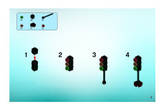 LEGO 5970 instructions page 3 – build guide