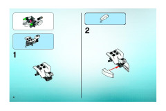 LEGO 5970 instructions page 4 – build guide
