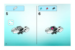 LEGO 5970 instructions page 6 – build guide